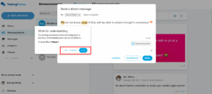readability flag feature on talkingpoints