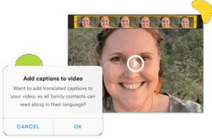 videos with captions translated on talkingpoints