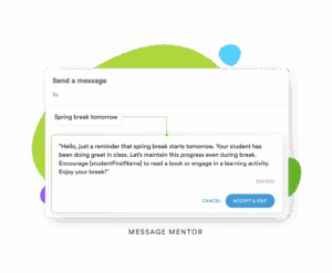TalkingPoints message mentor example