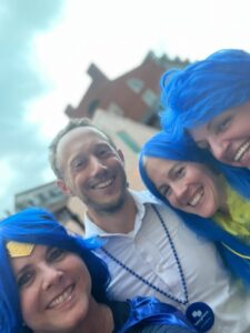 TalkingPoints Team ans Ari Gerzon-Kessler at NAFSCE parade